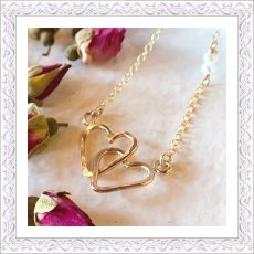 画像3: Double Heart Necklace (3)