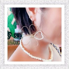 画像5: Hawaiian Flower Pierce/Earring (5)
