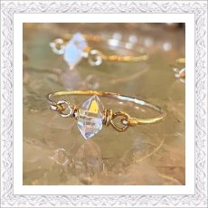 画像4: Herkimer Diamond Ring (4)