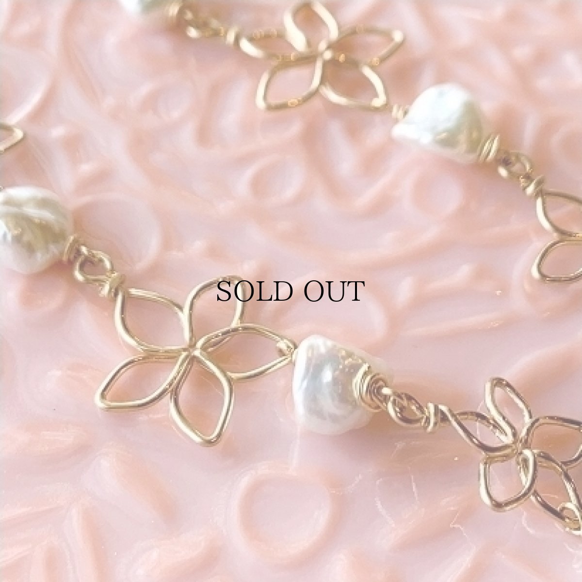 画像3: Keshi Pearl Plumeria Pierce/Earring (3)