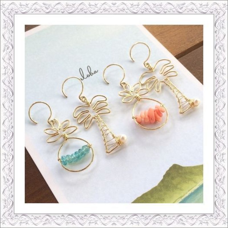 leinaia  レイナイア　ピアス Mini I Love Hawaii Pierce/Earring - Leinai'a