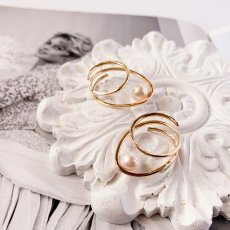 画像1: Oval Pearl Ring (1)