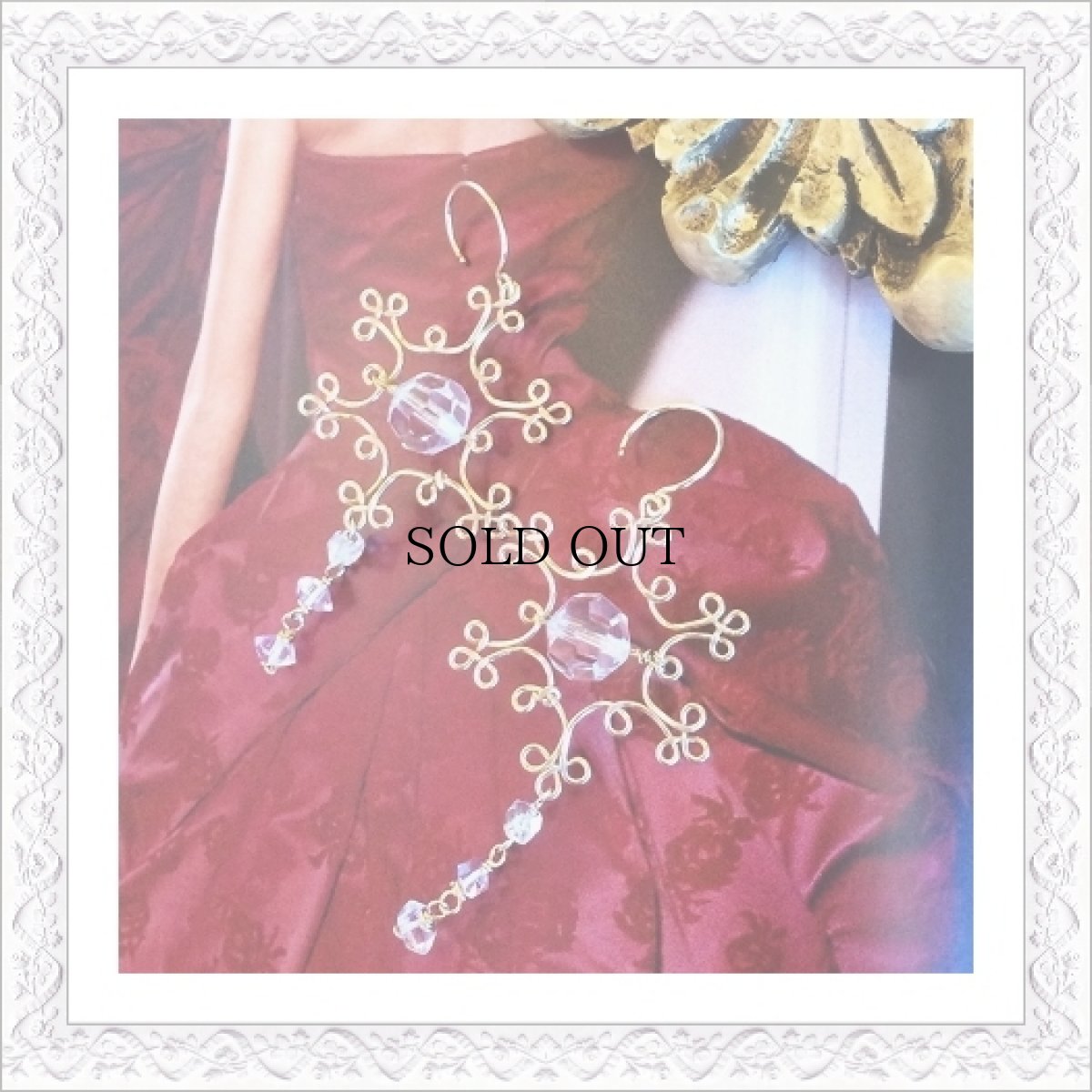 画像2: Snowflake Pierce/Earring (2)