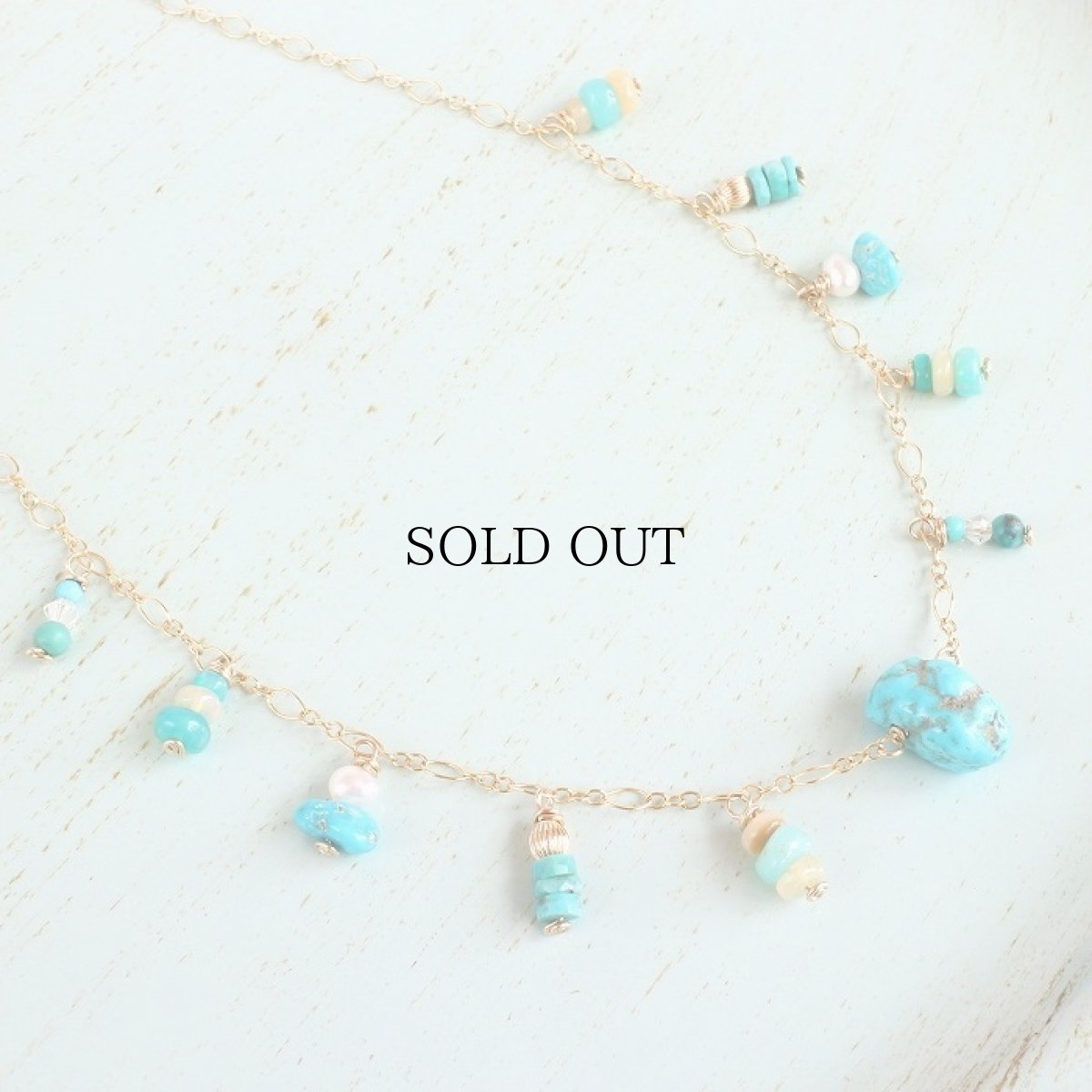 画像3: Turquoise Tiara Necklace (3)