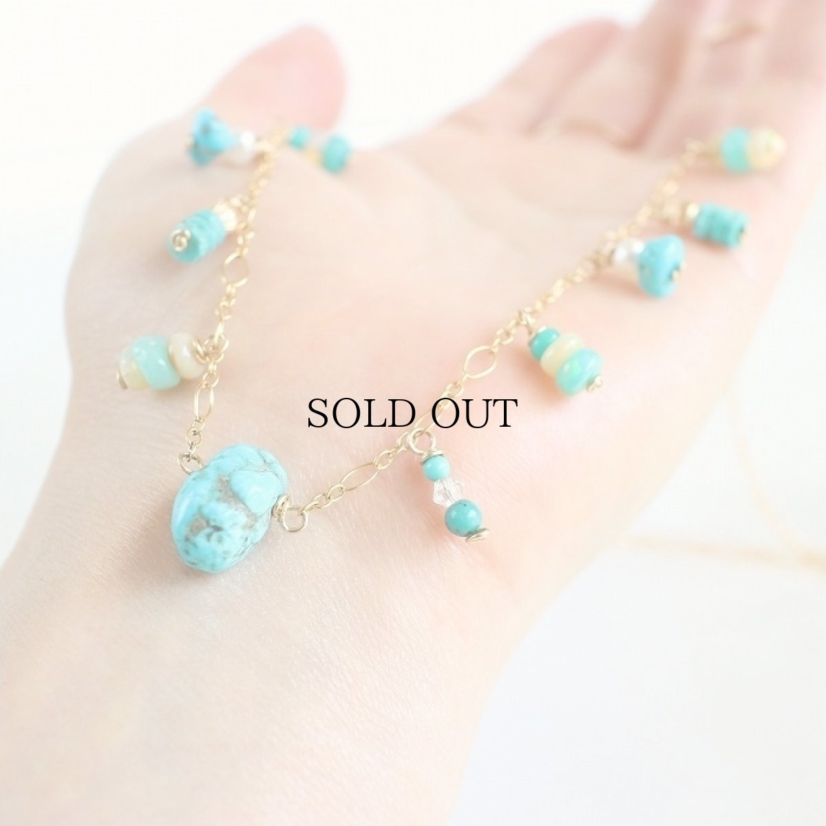 画像5: Turquoise Tiara Necklace (5)