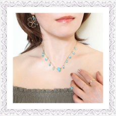 画像7: Turquoise Tiara Necklace (7)