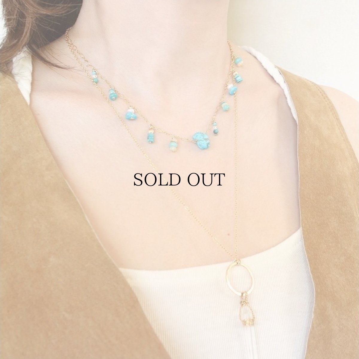 画像8: Turquoise Tiara Necklace (8)