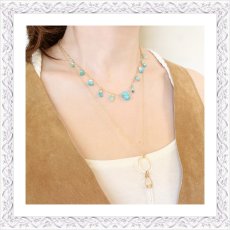 画像8: Turquoise Tiara Necklace (8)