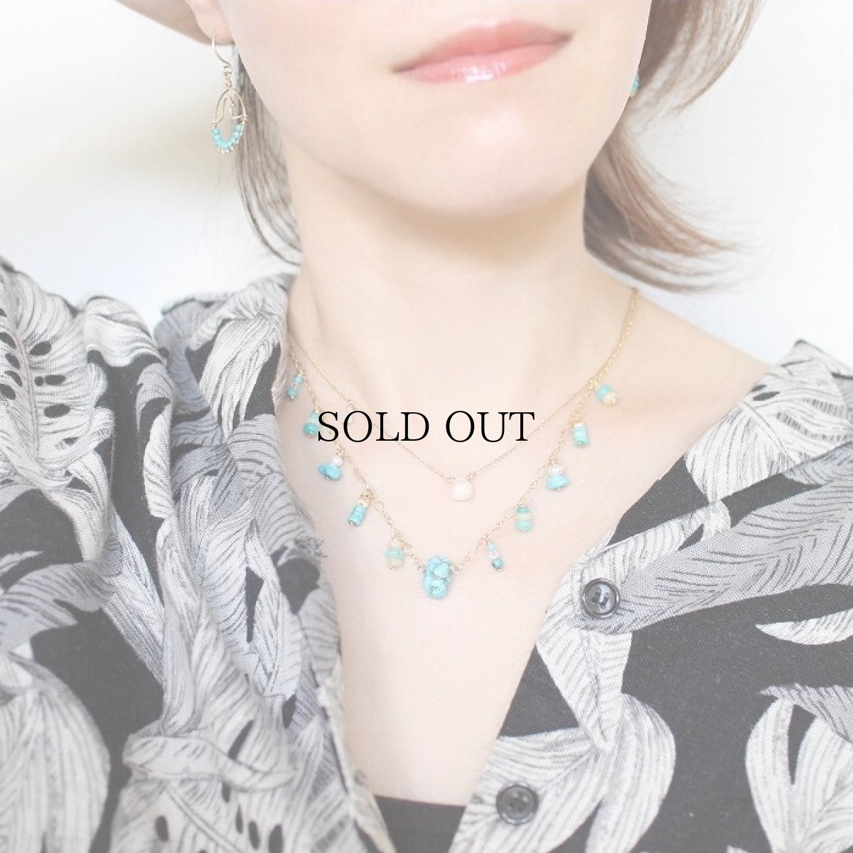 画像9: Turquoise Tiara Necklace (9)