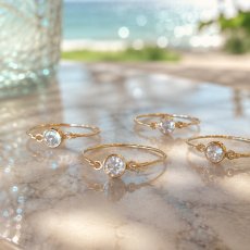 画像1: White Topaz Ring (1)