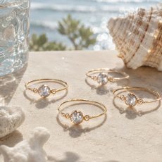 画像2: White Topaz Ring (2)