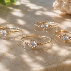 画像3: White Topaz Ring (3)