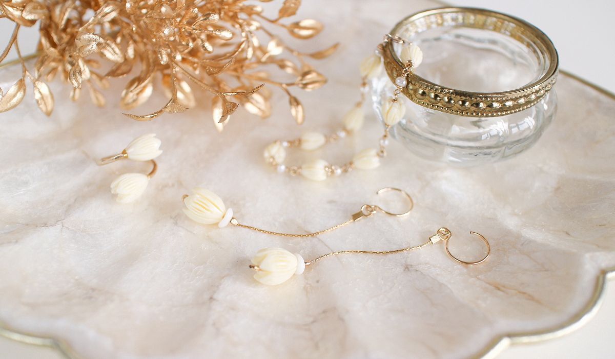 Pua Pikake Pierce/Earring